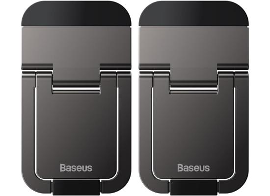 Baseus Slim Laptop Kickstand (2 PCS) Compact, Durable, Heat Dissipation, Adjustable Viewing Angle - Black